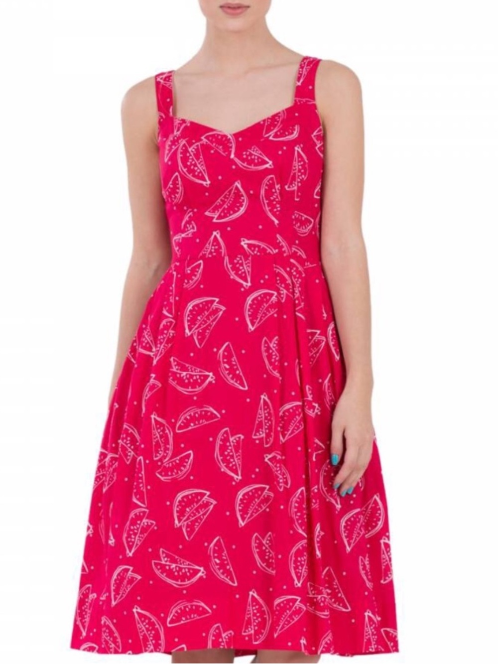 Emily and Fin Watermelon print dress from Modcloth size medium